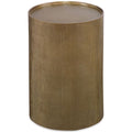 Tavolo decorativo Adrina finitura oro antico sp4704319
