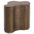Tavolino laterale Boise in bronzo antico qd3610332