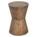 Tavolo decorativo Cutler in bronzo rame ti9559744
