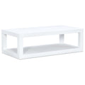 Tavolino da caffe rettangolare Sailmaker, Colore Bianco cf0550661