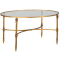 Tavolino da caffe Vitya finitura oro antico bx8988368