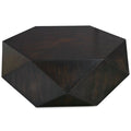 Tavolino da caffe Volker, Colore Nero dx8483495